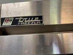 True Mfg. 3 Door Reach In Freezer - Model T-72F - Serial No. 1-3936126 - 1PH - 78in x 30in x 34in
