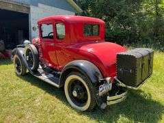 1930 Model A - Restored - VIN: A3449660 - With 1930s 4 Post Auto Lift