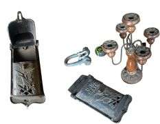 Chandelier with missing parts, Wall-Mount Capsule