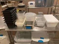 Polycarbonate and Plastic Food Storage Containers