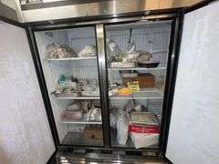 True Mfg. 3 Door Reach In Freezer - Model T-72F - Serial No. 1-3936126 - 1PH - 78in x 30in x 34in