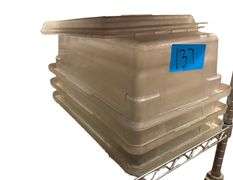 Plastic Tubs with Lids