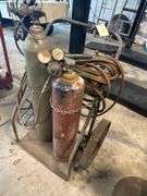 Welding Cart With Tanks & Torches