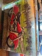 Car and Motorcycle Pictures, Some Framed