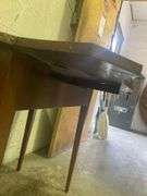 Wooden Table with Adjustable Width