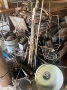 Metal Scrap, Lumber Scrap approx 10-13ft