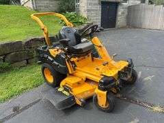 Cub Cadet Pro Z 100 EFI 154-S Commercial Zero Turn Mower - *ONLY 98 Hours* - Model 53TWEFJA050 - Serial No. 1H209H60049 - Pro2B+ PTO-X Drive Twin Bagger (Model 21120902) - 54in Mower Deck - ROPS