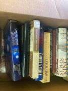 Various Cookbooks and Novels, Including Stephen King and James Patterson