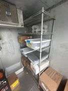 2 Stainless Steel Shelving Units - 48in x 19in x 76in - Located Inside Outdoor Freezer