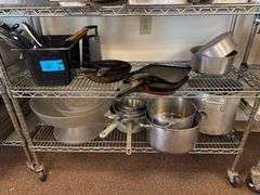 Skillets, Knives, Pots