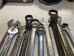 Various Sized Fixed Wrenches
