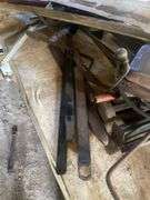 Table Contents - Split Block, Heavy Duty Wrenches, Scrap, Mechanical Jack, Other Miscellaneous Items