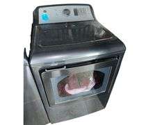 GE Electric Dryer - Model GTD65EBPL1DG - Serial No. LM845100C - 120V - Approx. 27in x 27in x 43in