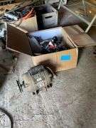 Box of Clamp Lamps, Electric Motor