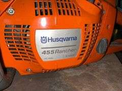 Husqvarna 455 Rancher Gas Powered Chainsaw - Serial No. 073701254