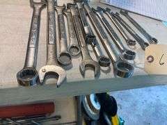 Various Sized Fixed Wrenches