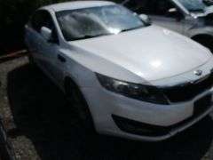 WHITE, 2013, KIA OPTIMA, KNAGM4A77D5336515,  ,