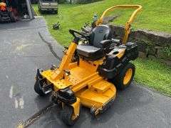 Cub Cadet Pro Z 100 EFI 154-S Commercial Zero Turn Mower - *ONLY 98 Hours* - Model 53TWEFJA050 - Serial No. 1H209H60049 - Pro2B+ PTO-X Drive Twin Bagger (Model 21120902) - 54in Mower Deck - ROPS