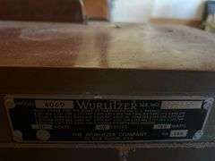Wurlitzer Model 4060 Electric Organ - Serial No. 893571 - Chairs Included