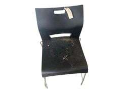 Black Plastic Chair
