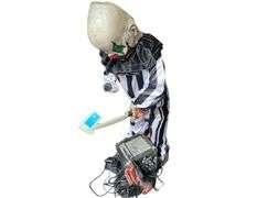 Animated Killer Clown Prop w/ Pyle Pro PVAMP20 Guitar Amp - 44in Tall