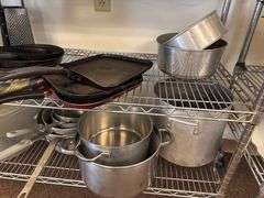 Skillets, Knives, Pots
