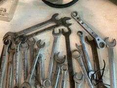 Various Sized Fixed Wrenches