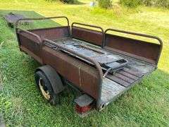 Small Equipment Trailer - Approx. 8ft x 5ft - *No Title Bill of Sale Only*