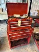Craftsman Rolling Tool Chest - Includes Various Tools - 27in x 14in x 42in
