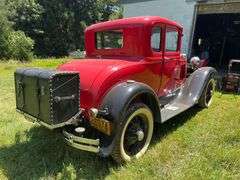 1930 Model A - Restored - VIN: A3449660 - With 1930s 4 Post Auto Lift