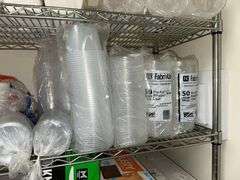 Catering Supplies Including Plastic Food Containers - Paper Plates, Bowls, and Cups - Napkins - Cutlery