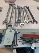 Various Sized Fixed Wrenches