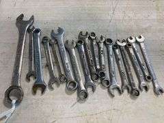 Various Sized Fixed Wrenches