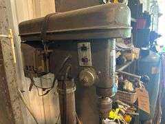 Duracraft 5/8in Industrial Drill Press - Model FM-1214 - Serial No. 08420 - 65in Tall