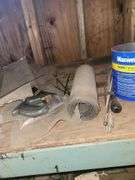 Contents of Shelf Various Hardware - Roof Cement