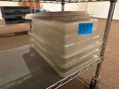Plastic Tubs with Lids