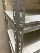 Metal Shelving Unit - 48in x 19in x 87in