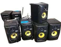 5 Rokit Powered 5 Speakers