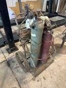 Welding Cart With Tanks & Torches