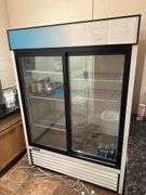 Turbo Air Refrigerated Sliding Door Merchandiser - Model TGM-48R - Serial No. GR48309008 - 1PH - 56in x 30in x 79in