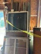 Large Lot of Lumber, Doors, Frames, Etc.