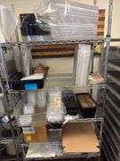 Contents of Shelf including Plastic Ware, Etc