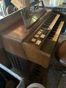 Wurlitzer Model 4060 Electric Organ - Serial No. 893571 - Chairs Included