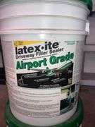 2 Buckets of Latex•ite Driveway Filler Sealer Airport Grade