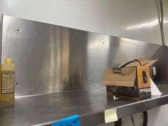 67” Stainless Wall Shelf