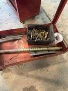 Steel Rolling Tool Cart With Tool Assortment