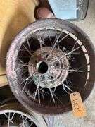 4 1920’s or 30’s Ford 5 Lug Wire Wheels