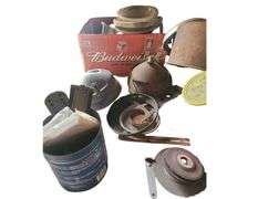 Vintage Toolboxes -Various Hardware - GutteGuard - Contents of Shelf