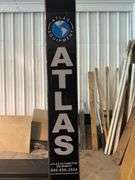 2015 Atlas 4 Post Automotive Lift - Model XH-PRO8000 EXT-L - Serial No. CEPCF04359 - 8,000lb Capacity - 1PH - Includes Caster Kits