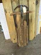 Wooden Sled and Planks